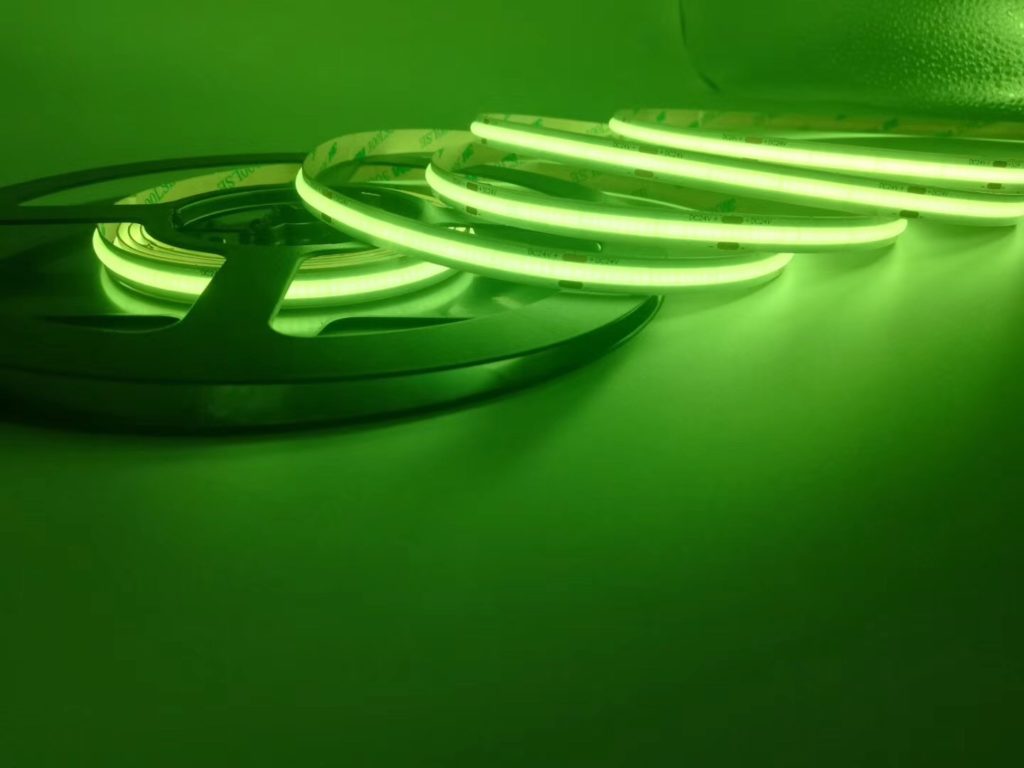 GREEN COB LED Strip Light