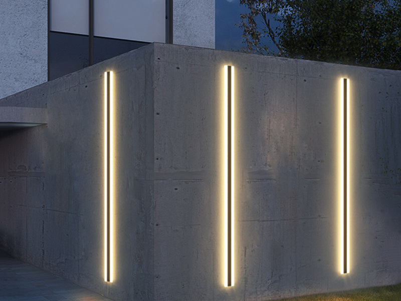 Linear LED Wall Mounted Light for Outdoor Lighting