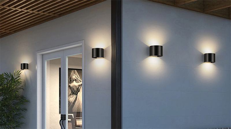 Modern Outdoor Wall Lights Up Down Outside LED Light