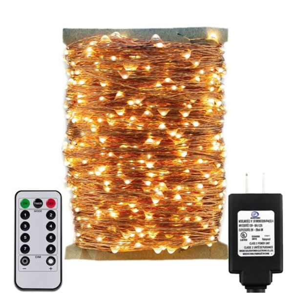 Plug in Adapter Christmas Fairy Copper Wire LED String Light