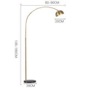 Antique Brass Floor Lamp
