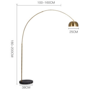 Antique Brass Floor Lamp