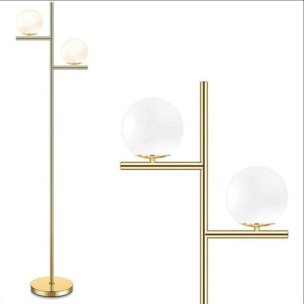 Ball Floor Lamps with Shelves for Corning Lighting ILED-FR7