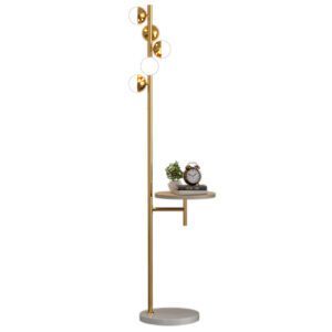 Ball Floor Lamps with Shelves for Corning Lighting ILED-FR7