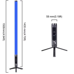 Battery Powered Trade Show Lights 360 Degree Tube