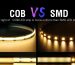 COB LED Tape Light vs. SMD LED Tape Lights: A Comparative Analysis of Features and Benefits